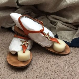 Anthropology sandals